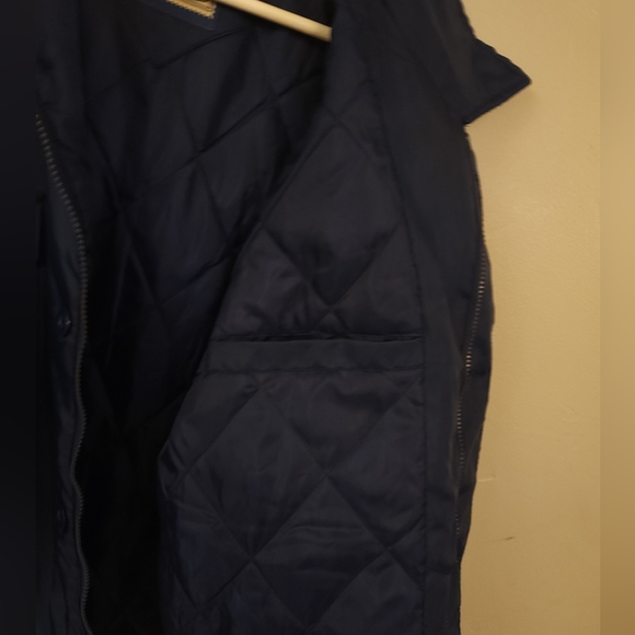 90's Navy Blue Waterproof Jacket - Picture 5 of 9